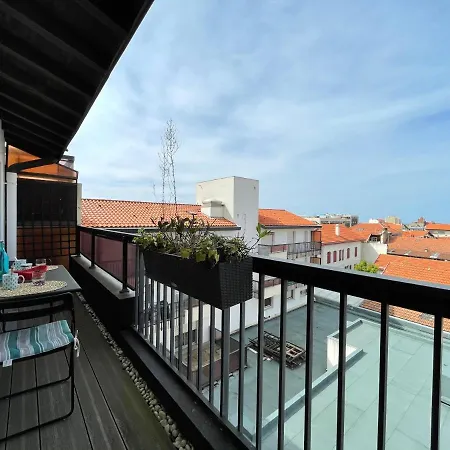 Moderne T2 Sur Les Toits - Beaurivage بياريتز